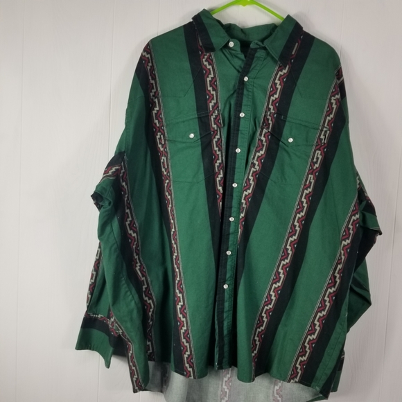 Rustler western shirt Sz 3x - Picture 2 of 3